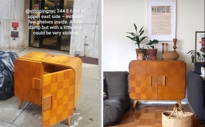 Lucky, so lucky! 40 great things from New York that someone threw away