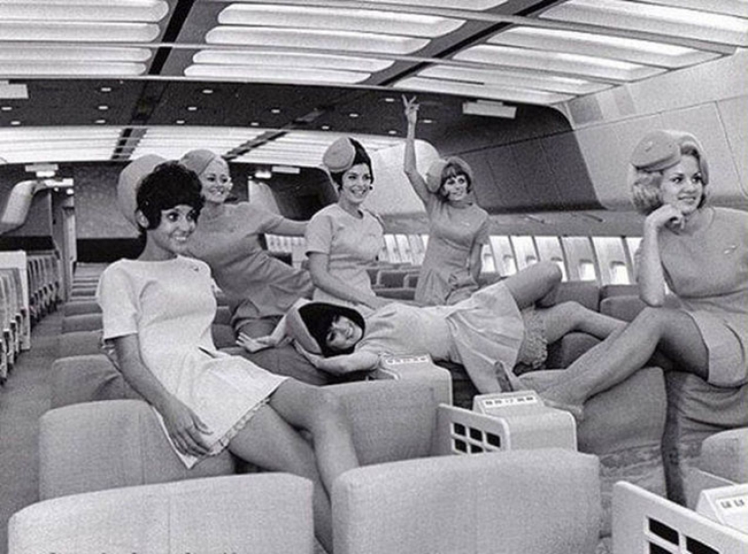 Luxury flight in the seventies on a Boeing 747 Luxury flight in the seventies on a Boeing 747
