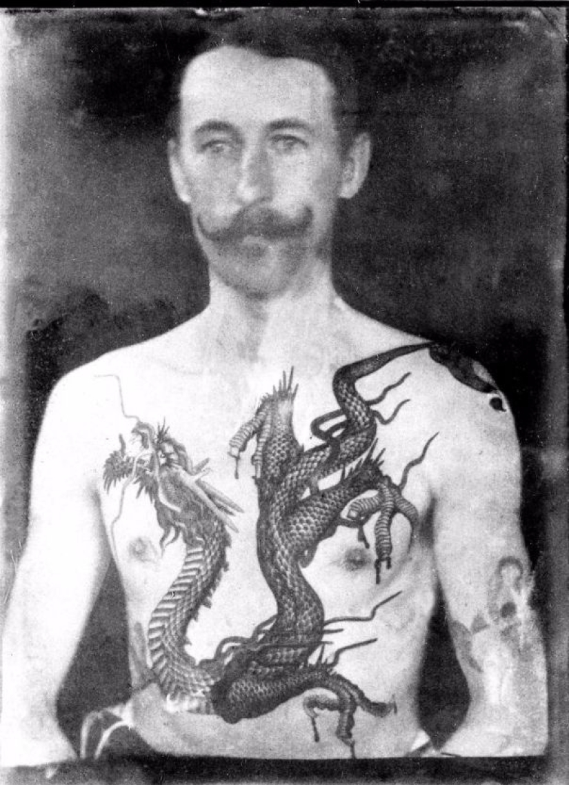 Luxury tattoos of the Victorian era — Cherubs, dragons and coats of arms Luxury tattoos of the Victorian era — Cherubs, dragons and coats of arms