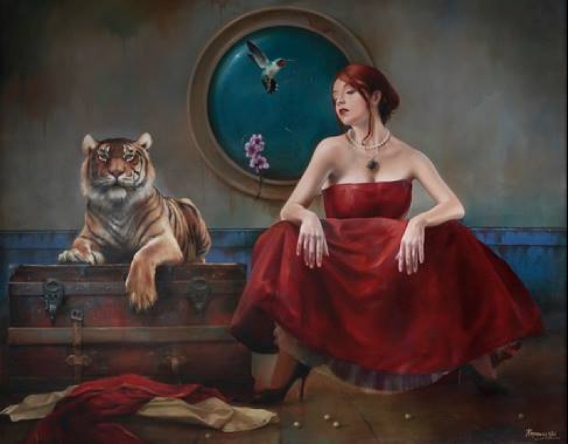 Macedonian artist Sinisa Kashavelski and his realism, shrouded in mystery Macedonian artist Sinisa Kashavelski and his realism, shrouded in mystery