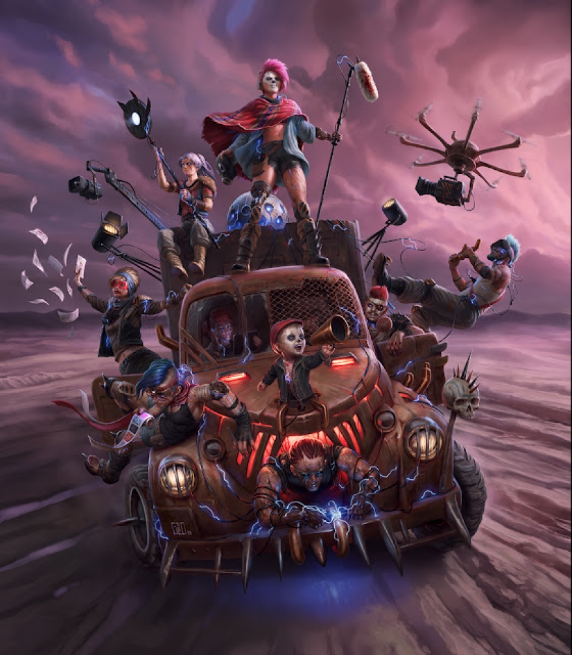 Maestro del terror escalofriante Flavio Greco Paglia