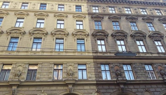 Magic of purity: 30 things before and after the pressure washer