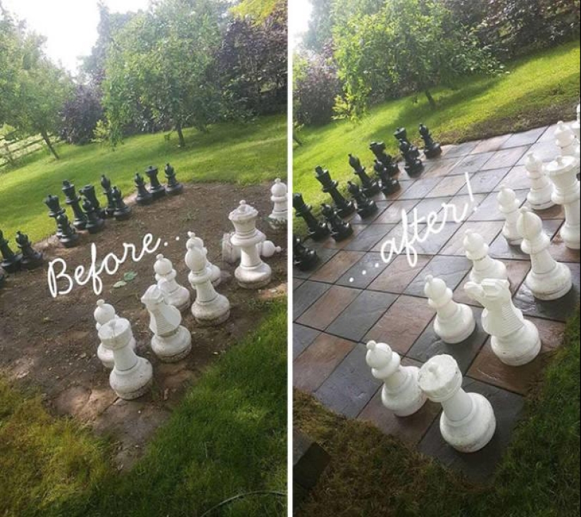 Magic of purity: 30 things before and after the pressure washer Magic of purity: 30 things before and after the pressure washer