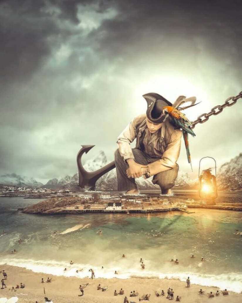 Manipulaciones fotográficas de Eric Johansson Manipulaciones fotográficas de Eric Johansson