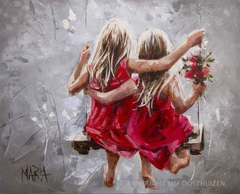 Mary Magdalene Oosthuizen: the artist painting your own happiness Mary Magdalene Oosthuizen: the artist painting your own happiness