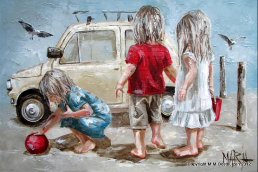 Mary Magdalene Oosthuizen: the artist painting your own happiness Mary Magdalene Oosthuizen: the artist painting your own happiness