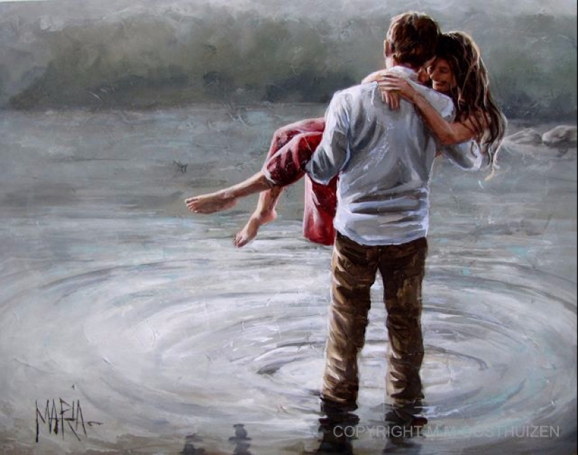 Mary Magdalene Oosthuizen: the artist painting your own happiness Mary Magdalene Oosthuizen: the artist painting your own happiness