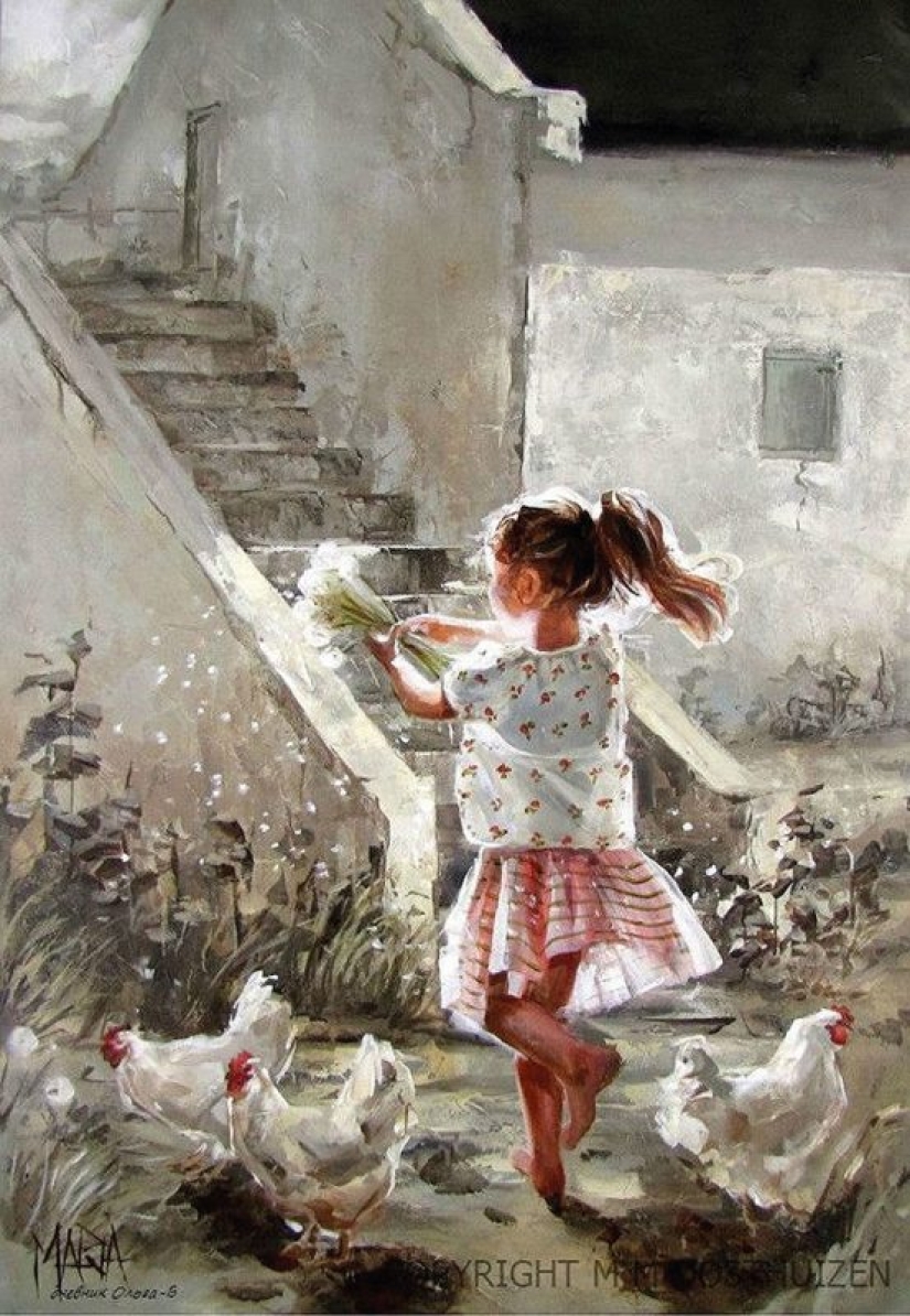 Mary Magdalene Oosthuizen: the artist painting your own happiness Mary Magdalene Oosthuizen: the artist painting your own happiness