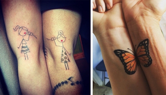 Matching Mom and Daughter Tattoos That Say a Lot Without Words