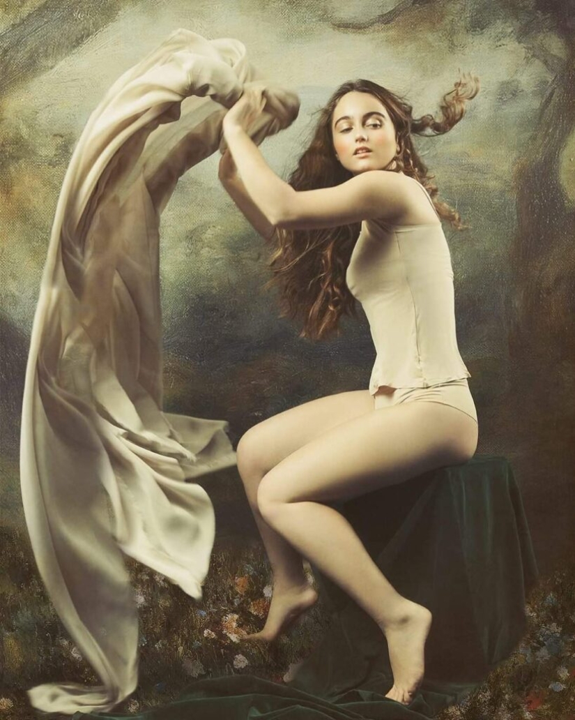 Matilda Oscar: blurring the lines between photography and painting