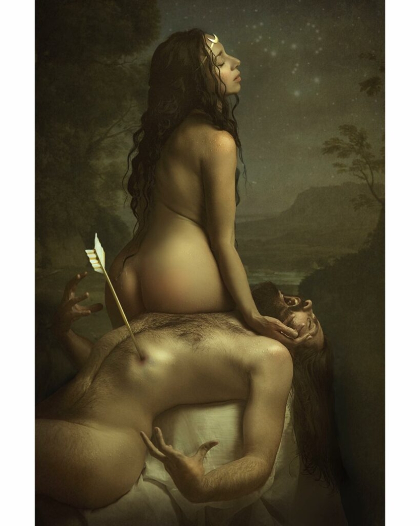 Matilda Oscar: blurring the lines between photography and painting