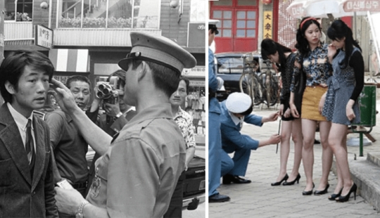 Measurements of the length of skirts, forced haircuts and "cages of shame": everyday life in South Korea in the 70s