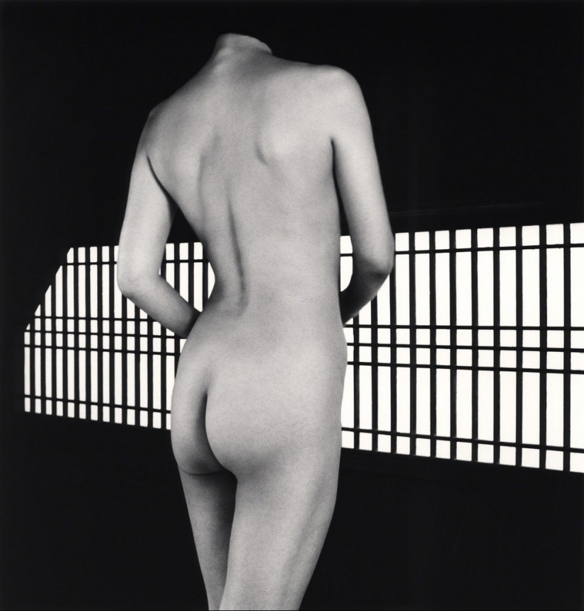 Michael Kenna's photo project "Rafu": female nude in the style of Japanese haiku