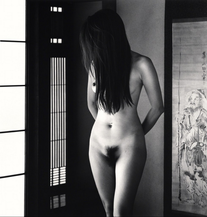 Michael Kenna's photo project "Rafu": female nude in the style of Japanese haiku