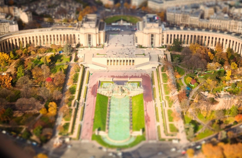 "Miniaturización" de megaciudades por Ben Thomas