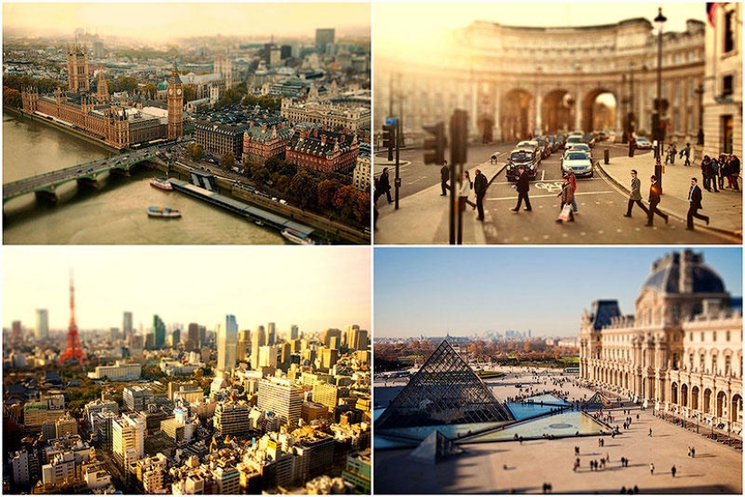 "Miniaturization" of megacities by Ben Thomas "Miniaturization" of megacities by Ben Thomas