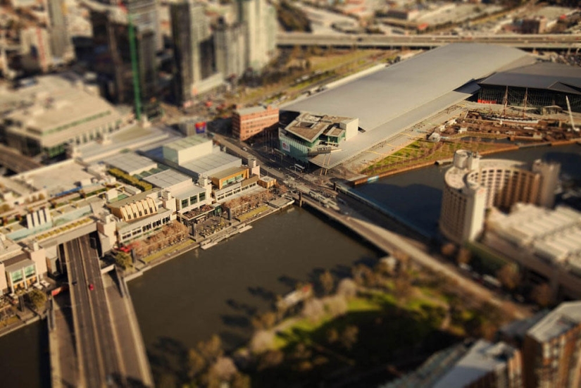 "Miniaturization" of megacities by Ben Thomas "Miniaturization" of megacities by Ben Thomas