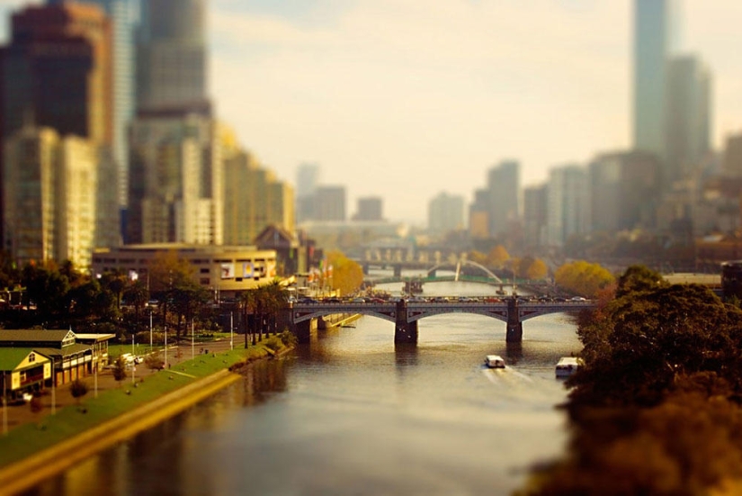 "Miniaturization" of megacities by Ben Thomas "Miniaturization" of megacities by Ben Thomas