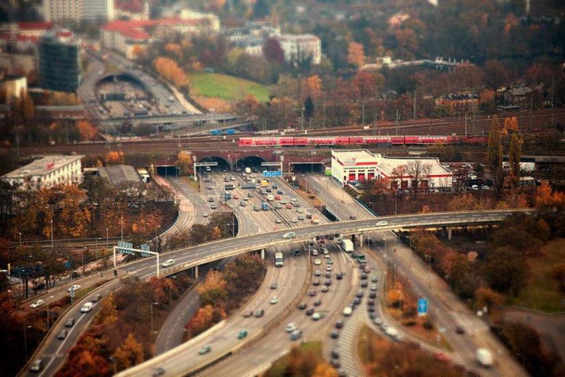 "Miniaturization" of megacities by Ben Thomas "Miniaturization" of megacities by Ben Thomas