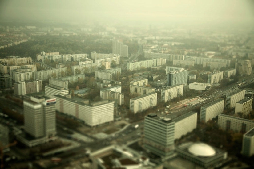 "Miniaturization" of megacities by Ben Thomas "Miniaturization" of megacities by Ben Thomas