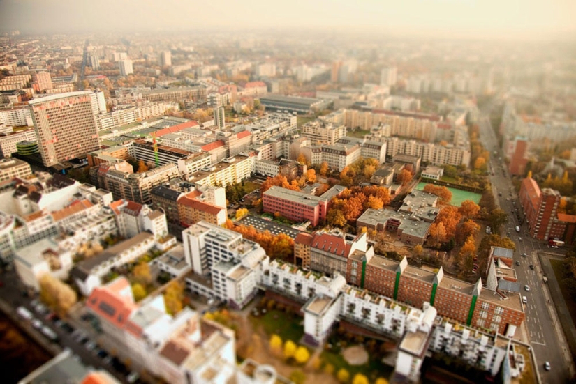 "Miniaturization" of megacities by Ben Thomas "Miniaturization" of megacities by Ben Thomas