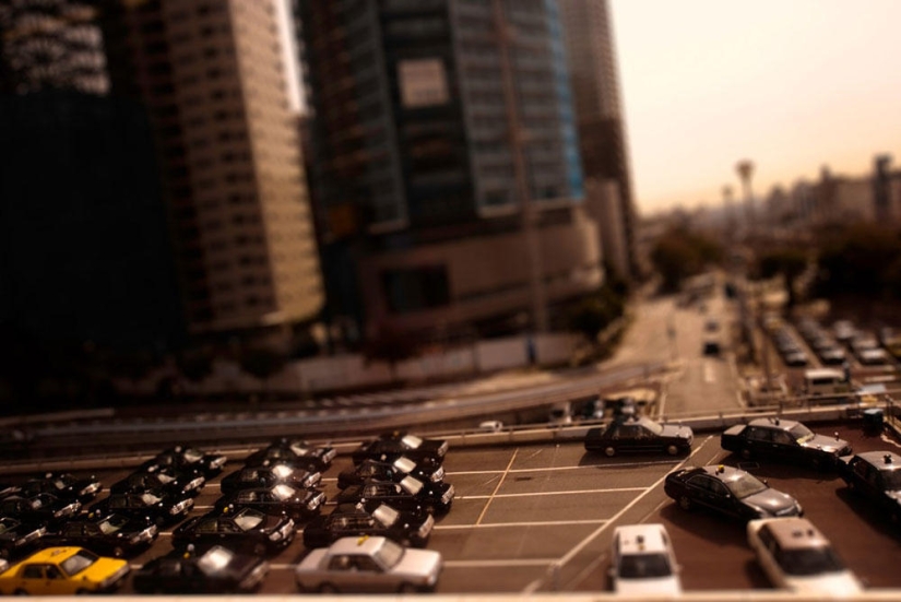 "Miniaturization" of megacities by Ben Thomas "Miniaturization" of megacities by Ben Thomas