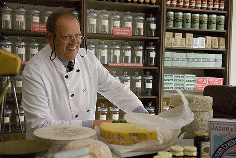 Mirar hacia atrás en el British tiendas