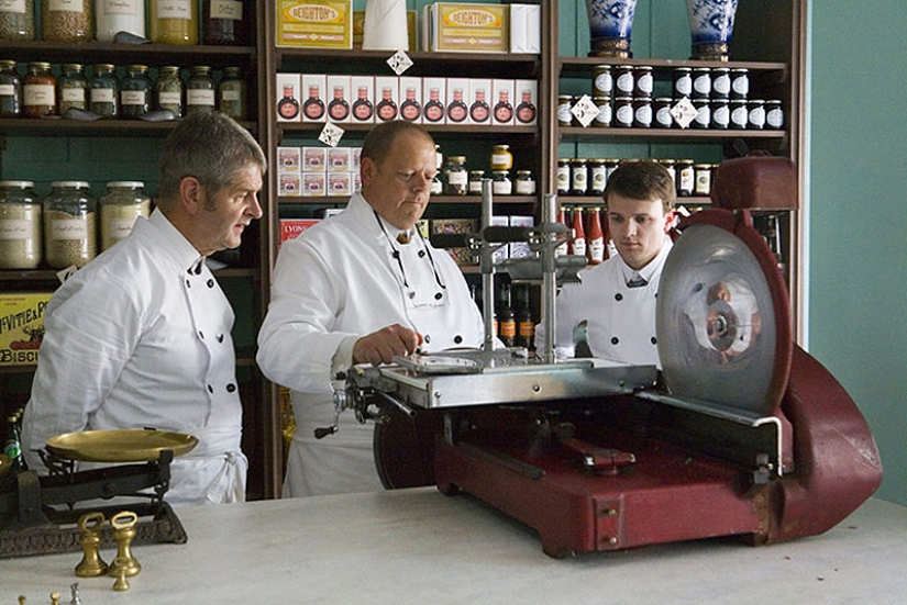 Mirar hacia atrás en el British tiendas