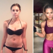 Mismo peso, cuerpo diferente: 30 ejemplos de "antes" y "después" de entrenamiento en el gimnasio