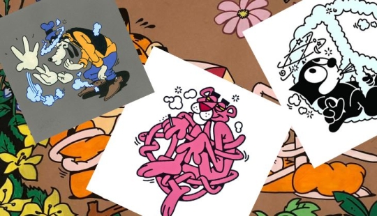 Misterioso Ermsy: el artista, en el amor con dibujos animados Misterioso Ermsy: el artista, en el amor con dibujos animados