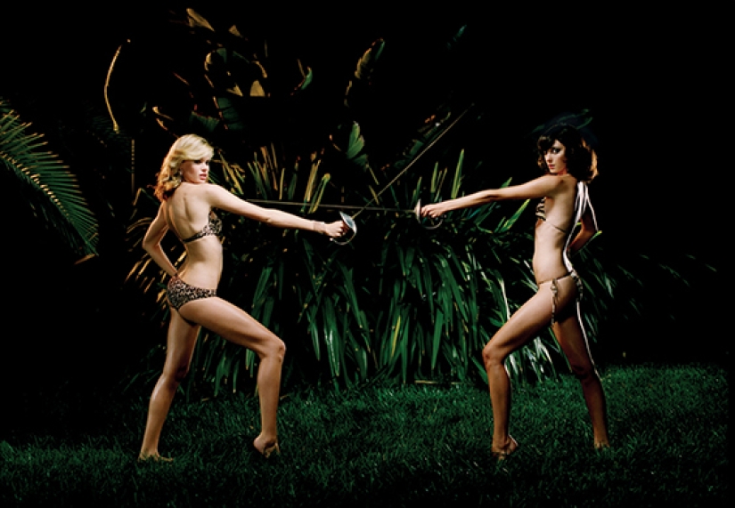 Movie stars and models in portrait photographs by Andrew Southam