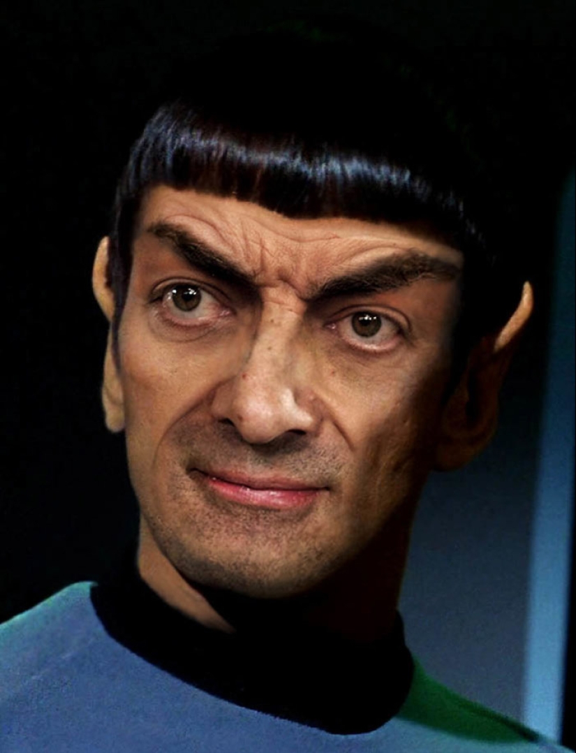 Mr. Bean starred in almost all the films, there is evidence Mr. Bean starred in almost all the films, there is evidence