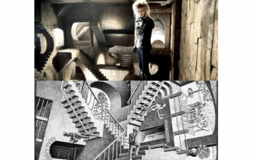 más de 22 obras maestras de grandes pintores, cifradas en películas de culto