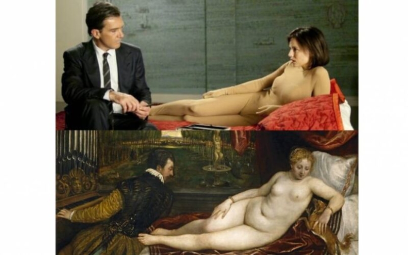 más de 22 obras maestras de grandes pintores, cifradas en películas de culto