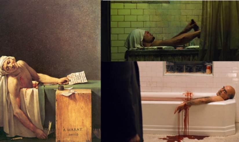 más de 22 obras maestras de grandes pintores, cifradas en películas de culto