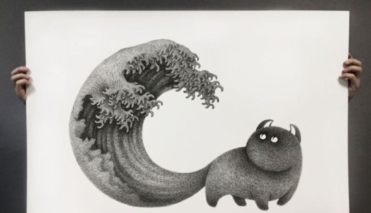 Mullido lindo: gatos encantadores dibujados con una pluma de gel Mullido lindo: gatos encantadores dibujados con una pluma de gel