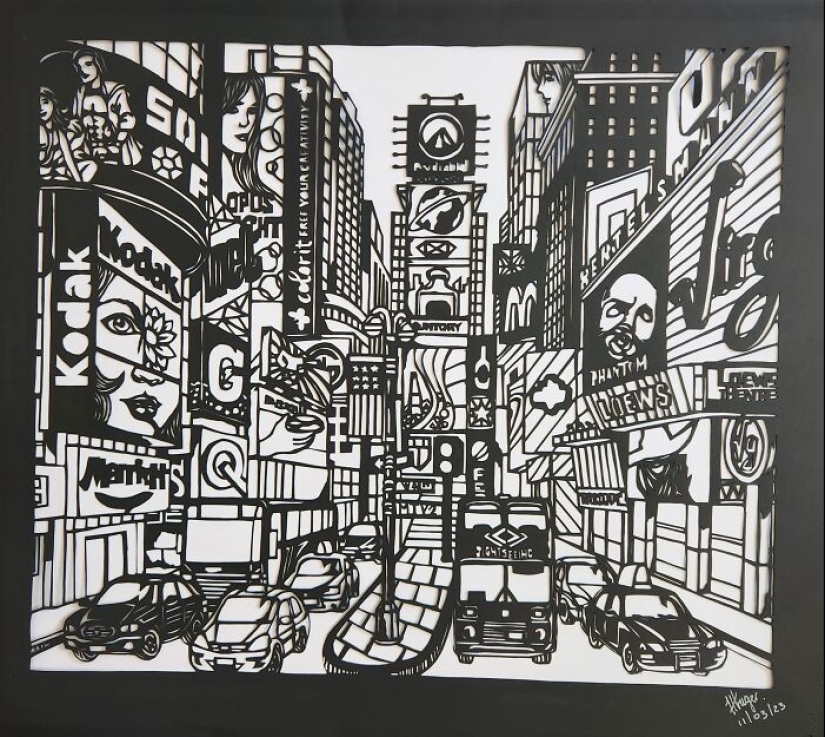 My 12 Handcut Artworks From A Single Piece Of Paper That Tell A Story