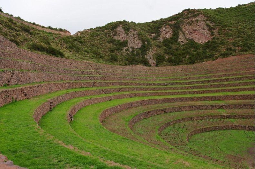Mystical agricultural Inca terraces of Moray Mystical agricultural Inca terraces of Moray