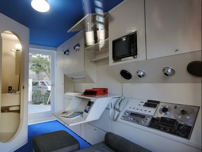 Nakagin Capsule Tower, or 9 square feet