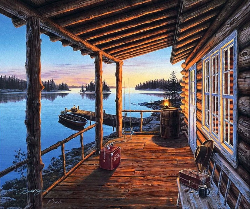 Naturaleza y vida salvaje en la obra de Darrell Bush: belleza en cada detalle