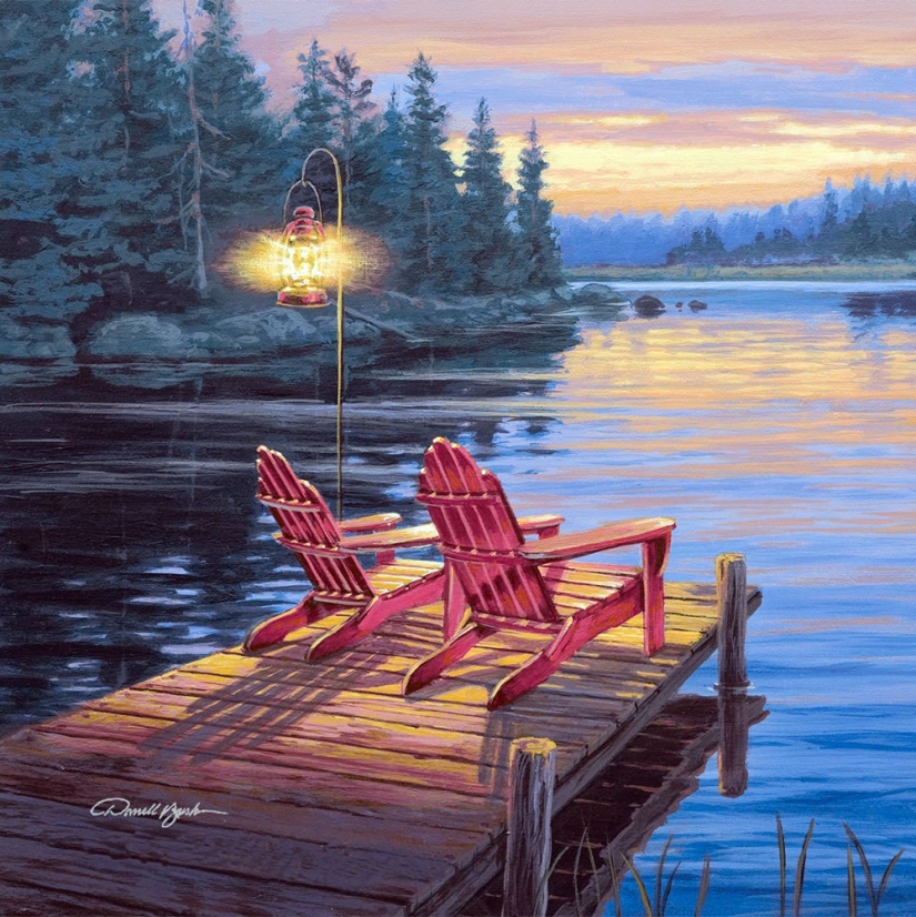 Naturaleza y vida salvaje en la obra de Darrell Bush: belleza en cada detalle