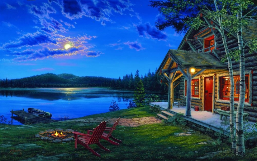 Naturaleza y vida salvaje en la obra de Darrell Bush: belleza en cada detalle