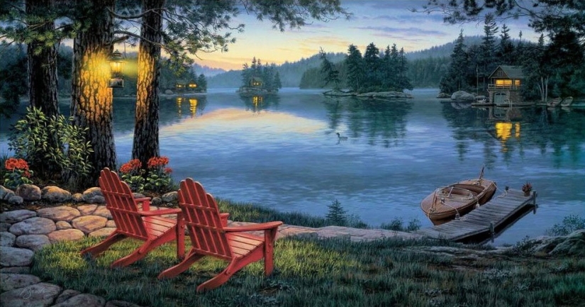 Naturaleza y vida salvaje en la obra de Darrell Bush: belleza en cada detalle