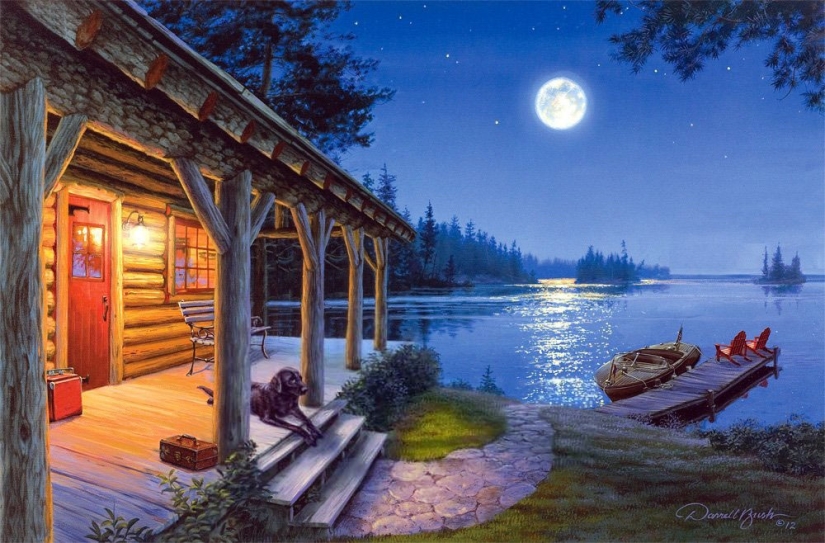 Naturaleza y vida salvaje en la obra de Darrell Bush: belleza en cada detalle