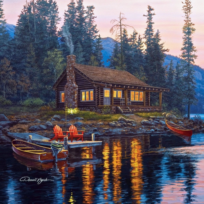 Naturaleza y vida salvaje en la obra de Darrell Bush: belleza en cada detalle