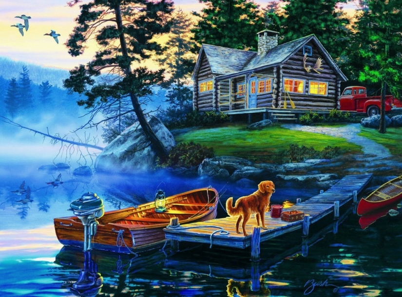 Naturaleza y vida salvaje en la obra de Darrell Bush: belleza en cada detalle