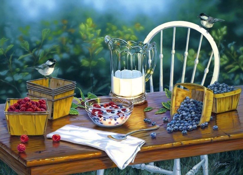 Naturaleza y vida salvaje en la obra de Darrell Bush: belleza en cada detalle