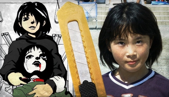 Nevada-chan - a girl killer with a box cutter