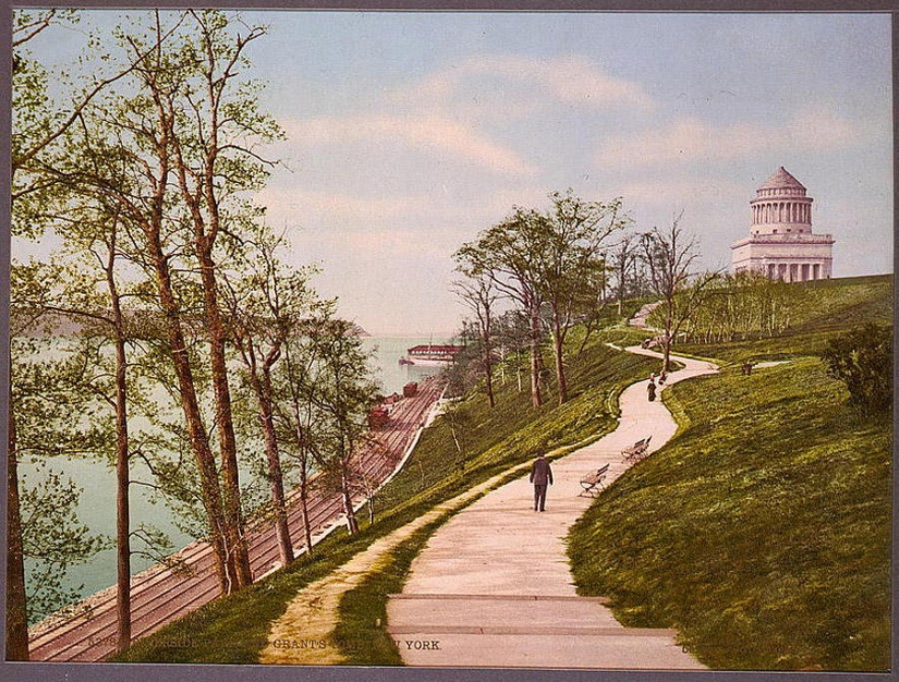 New York 1900 in color