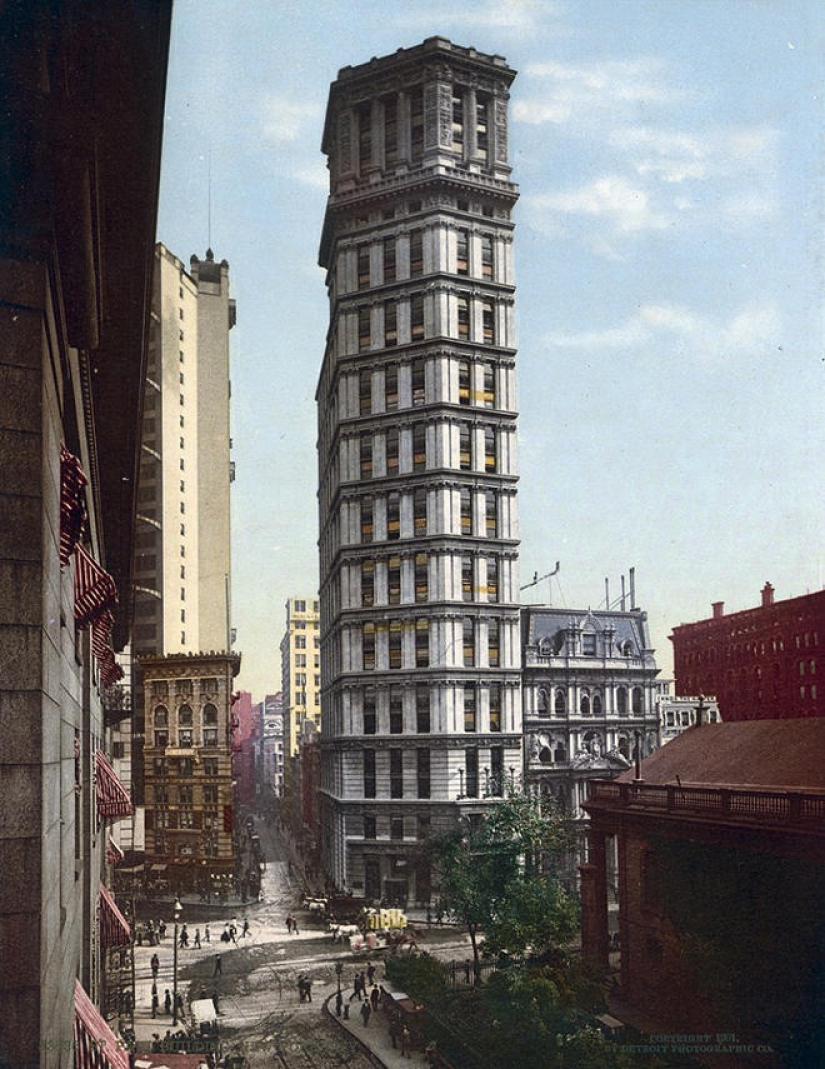 New York 1900 in color